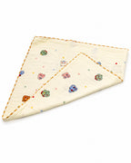 Ivory Muslin Baby Blanket