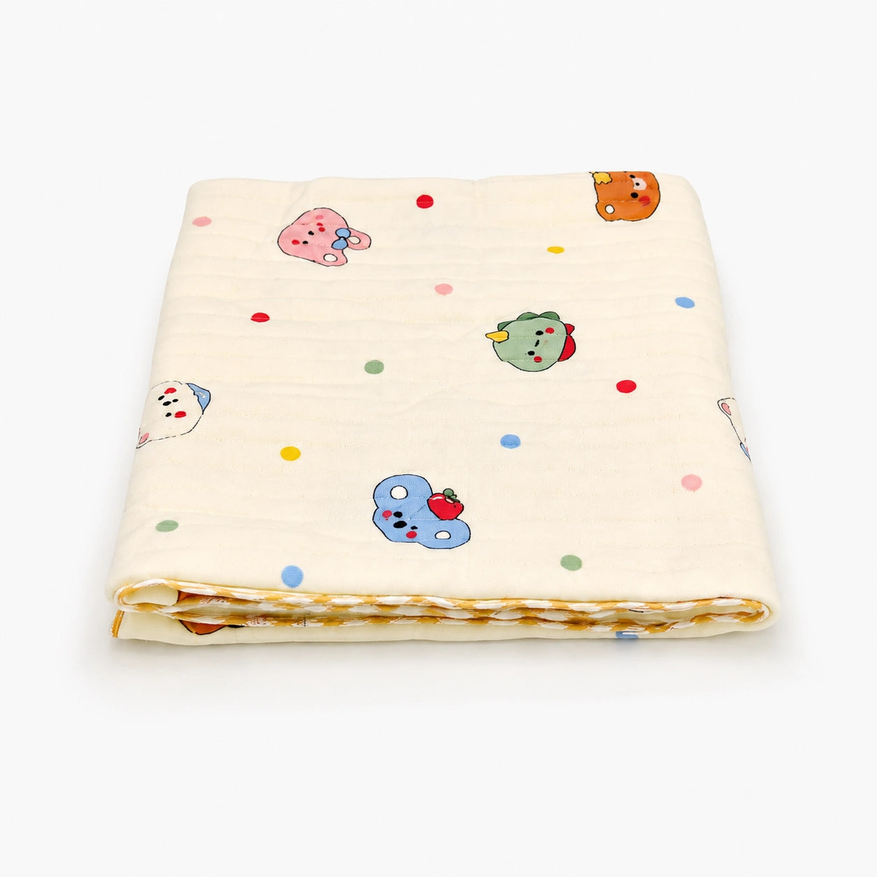 Ivory Muslin Baby Blanket